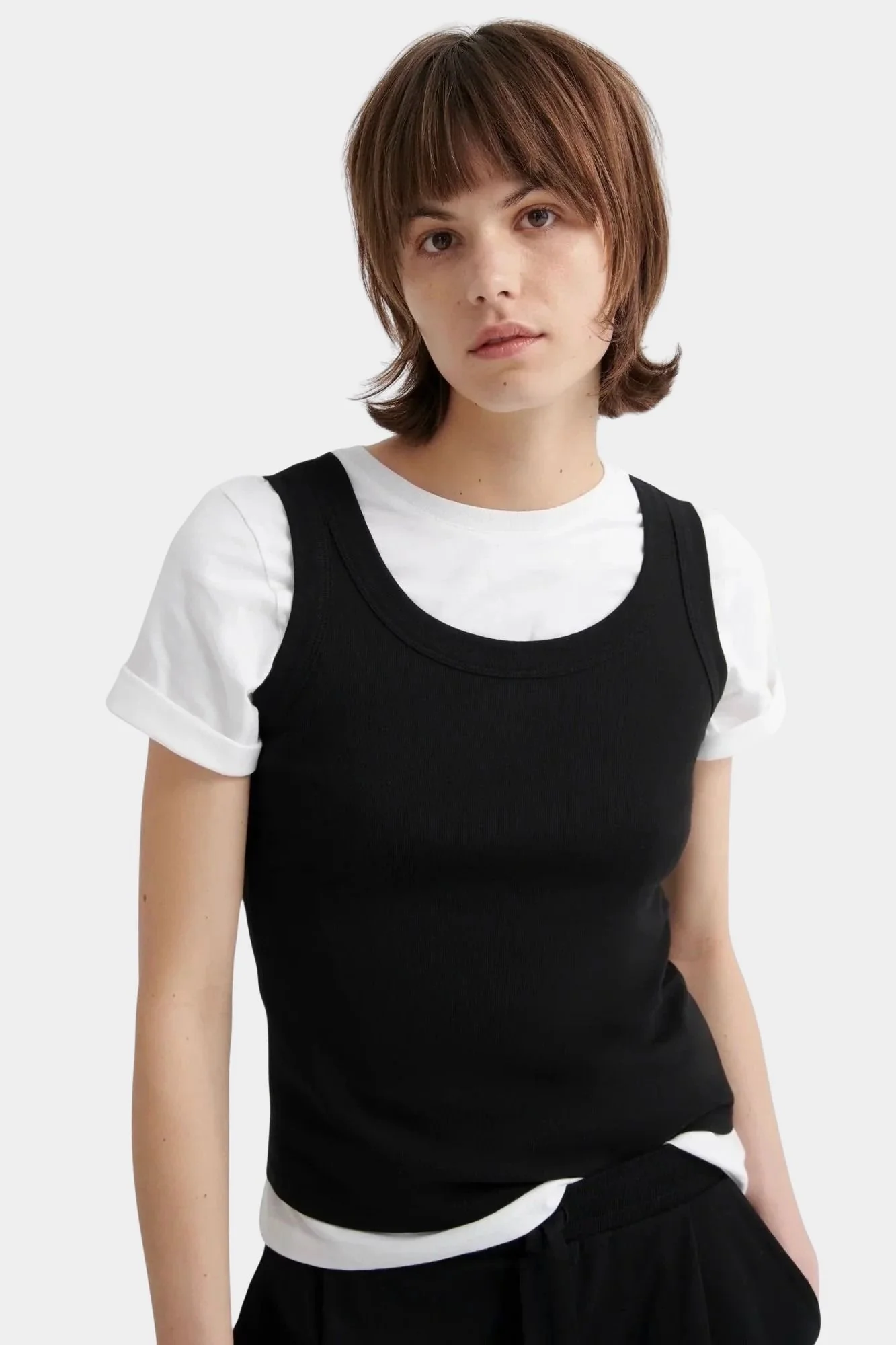 Everyday Singlet, Black - Image 4