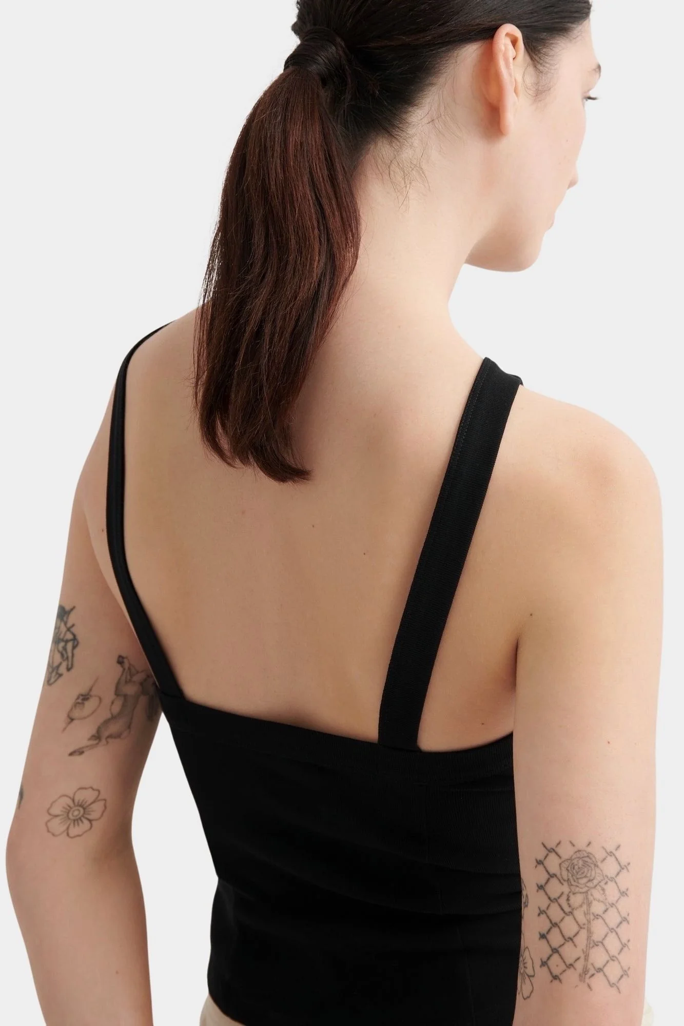 Low Back Cami, Black - Image 3