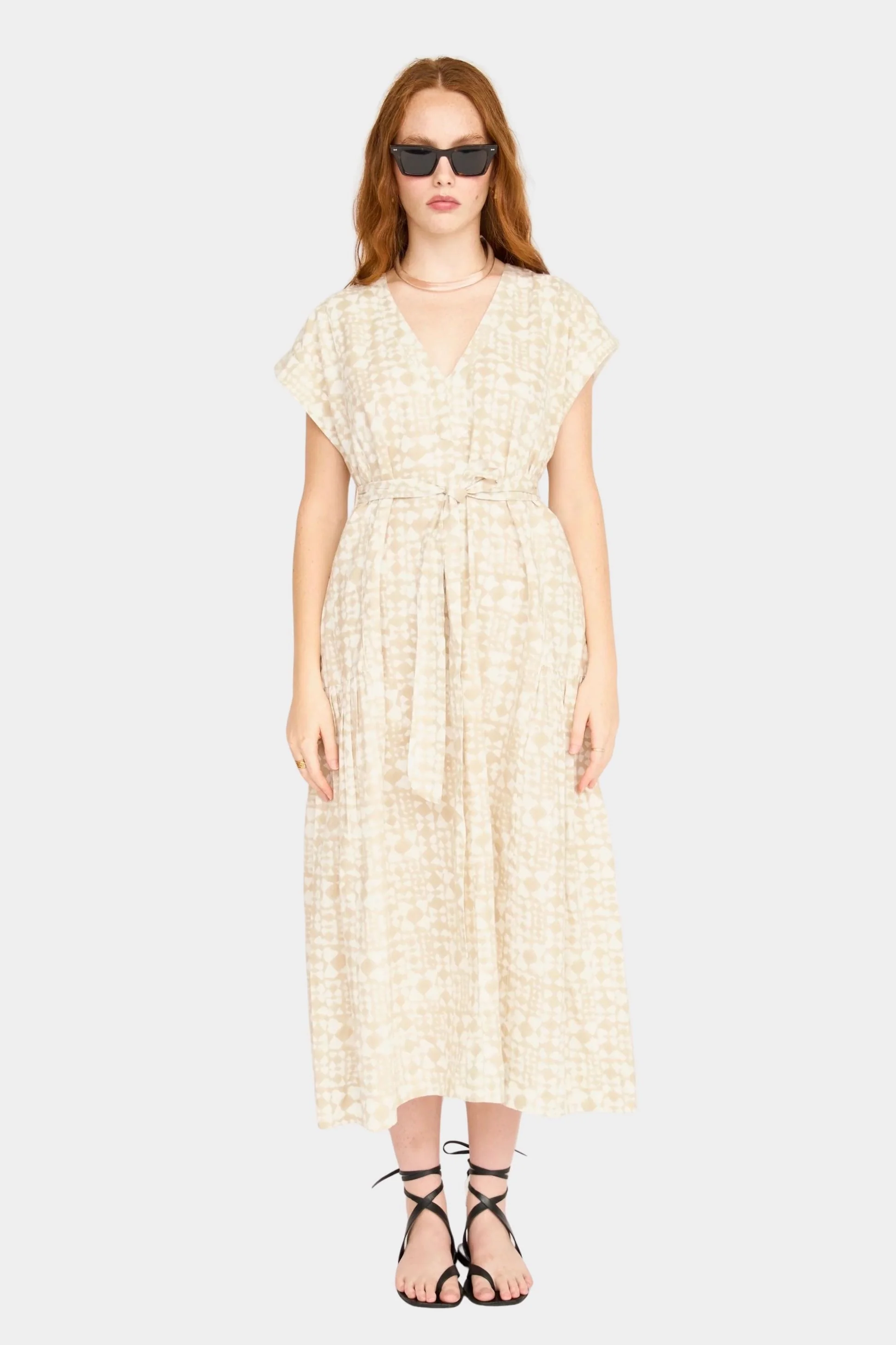 Oaxaca Dress, Sandcastle - Image 3