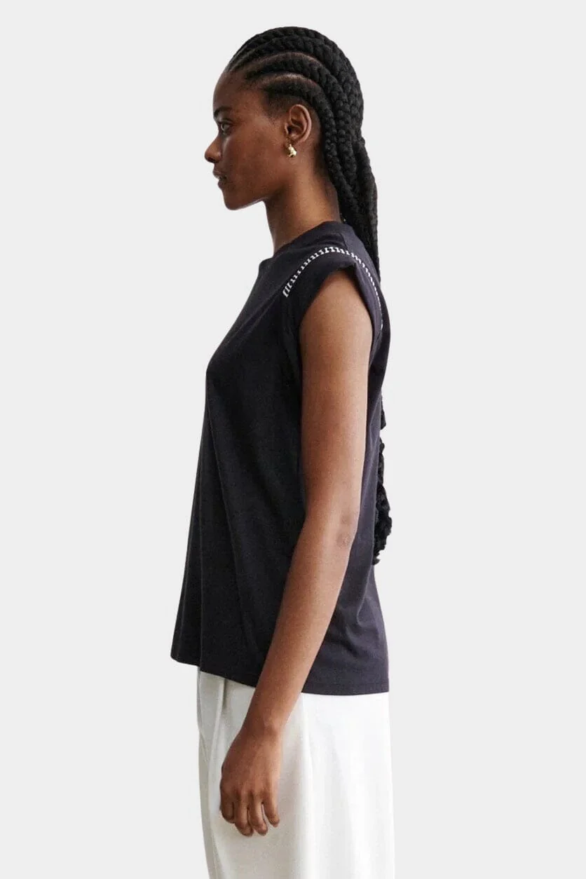 Miles Tee, Black - Image 4